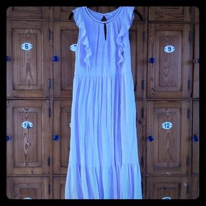 Magical lilac midi dress